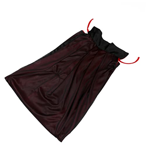 NIYANGLE Halloween-Umhang Umhang mit Kapuze Damen Halloweenkostüm Super Kinderkostüm Halloween umhang Halloween Costume Halloween-Kostüm-Themenparty Mantel mit Stehkragen Polyester von NIYANGLE