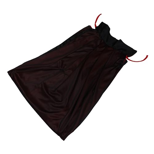 NIYANGLE Halloween-umhang Kap Vampir-kostüm Kostüme Dame Vampirumhang Für Gruselig Halloween-Gewand Haken Zombie Mantel Reversibel Unisex Halloweenkostüm Tod Capes Deko Rot Polyester von NIYANGLE