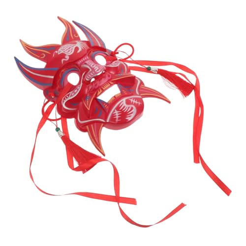 NIYANGLE Handbemalte Vollgesichtsmaske für Halloween Cosplay und Kulturelle Events für Asiatische Kulturenthusiasten und Unisex Erwachsene NIYANGLE Handbemalte Vollgesichtsmaske für Halloween Cosplay und Kulturelle Events für Asiatische Kulturenthusiasten und Unisex Erwachsene von NIYANGLE