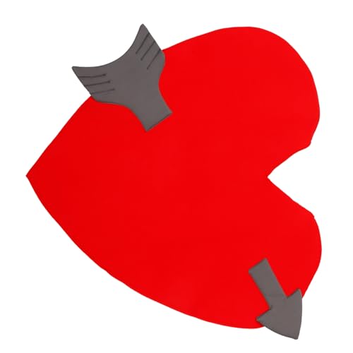 NIYANGLE Herz Kostüm für Karneval Halloween und Valentinstag Vielseitiges Cosplay Outfit für Barpartys und Aufführungen Sicherem und Leichtem NIYANGLE Herz Kostüm für Karneval Halloween und Valentinstag Vielseitiges Cosplay Outfit für Barpartys und Aufführungen Sicherem und Leichtem von NIYANGLE