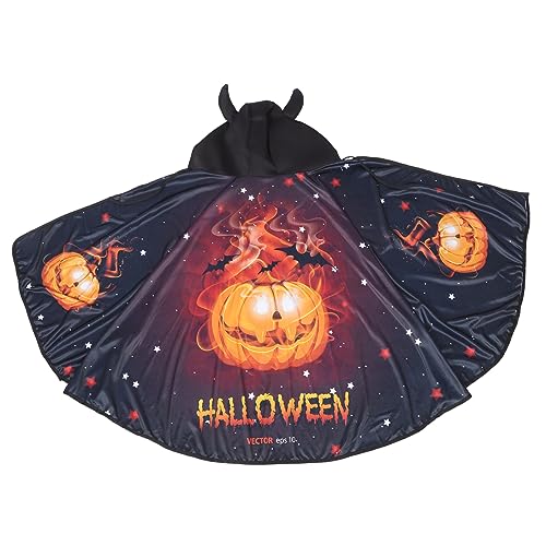NIYANGLE Hoch Schnitter Umhang Halloween-Gewand Mit Kapuze Halloween Schwarzer Umhang Halloween-umhang Mit Kapuze Halloweenkostüm Cosplay-Mantel Für Erwachsene Kapuzenmantel Stoff von NIYANGLE