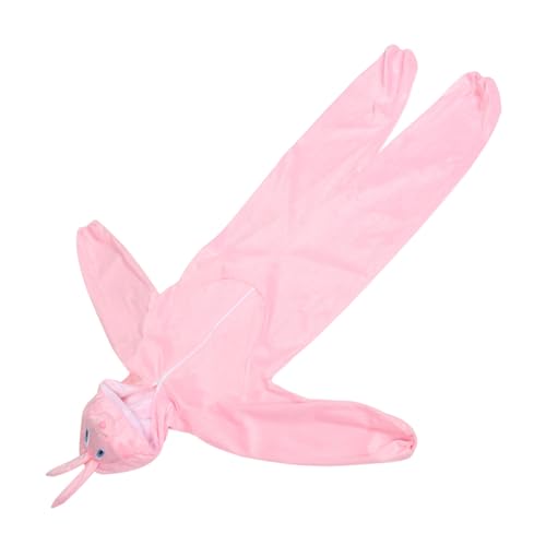 NIYANGLE Kaninchenleistung Kostüm Cosplay -outfit Kinderparty Outfit Halloween Honstration Süßes Hasenoutfit Halloween wirft Zaubererkostüm für Kleinkinder Hasenkostüm Baumwolle Rosa von NIYANGLE