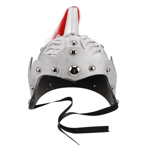NIYANGLE Kostümhelm für Verstellbarer Soldatenhelm für Jungen Antiker Ritterhelm für Halloween Cosplay Vielseitiges Zubehör für Bühnenaufführungen und Kostümfeste NIYANGLE Kostümhelm für Verstellbarer Soldatenhelm für Jungen Antiker Ritterhelm für Halloween Cosplay Vielseitiges Zubehör für Bühnenaufführungen und Kostümfeste von NIYANGLE