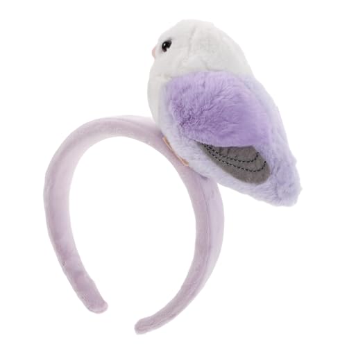 NIYANGLE Lustiges Vogel Haarband Cartoon Vogel Stirnband Leichtes Kostüm-accessoire für Halloween Cosplay Karneval und Erwachsene Kreative Foto Requisite von NIYANGLE