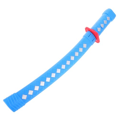 NIYANGLE Ninja Kostümzubehör Blaues Kunststoff Kampfschwert Leicht Tragbar für Mottoparty Geburtstag Festtagsdeko Jungen Mädchen von NIYANGLE