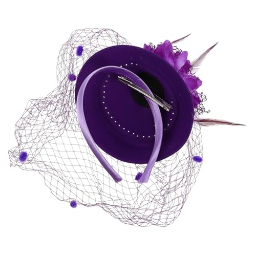 NIYANGLE Perlen Feder Stirnband Hüte Für Frauen Teeparty Hut 1920Er Jahre Accessoires Für Frauen Mini Hut Haarspangen Teeparty Accessoires Zylinder Haarspange Fascinator NIYANGLE Perlen Feder Stirnband Hüte Für Frauen Teeparty Hut 1920Er Jahre Accessoires Für Frauen Mini Hut Haarspangen Teeparty Accessoires Zylinder Haarspange Fascinator von NIYANGLE
