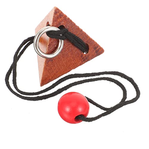 NIYANGLE Spielzeuge Gehirntrainingspuzzle Holzpuzzles Holz Verriegelungsspielzeug Für Ältere Menschen Intellektuelle Schnalle Traditionelles Entriegelungsspielzeug Klassisches von NIYANGLE