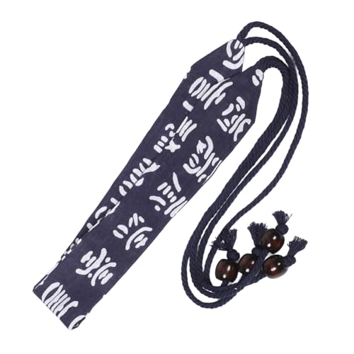 NIYANGLE Sport Stirnband für klein Erwachsene Dekoration Mädchen Seide Perlen zum Haarflechten Stirnbänder schickes Stirnband Kostümzubehör Polyester-Baumwollfaden Blue von NIYANGLE