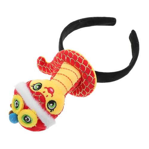 NIYANGLE Stirnband Stirnband Urlaubsstirnband Festival-kopfbedeckungen Sternzeichen Stirnbänder Festliche Stirnbänder Neujahrsparty-stirnband Schlangenhaar-accessoires Für Frauen Rot Plüsch NIYANGLE Stirnband Stirnband Urlaubsstirnband Festival-kopfbedeckungen Sternzeichen Stirnbänder Festliche Stirnbänder Neujahrsparty-stirnband Schlangenhaar-accessoires Für Frauen Rot Plüsch von NIYANGLE