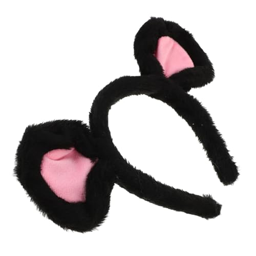 NIYANGLE Stirnband mit Mäuseohren tierische Ohren Halloween-Mäuseohren Ohr Stirnband Cartoon-Accessoire-Ohr Ohren Stirnbänder Mausohr falsche Ohren Plüsch Black NIYANGLE Stirnband mit Mäuseohren tierische Ohren Halloween-Mäuseohren Ohr Stirnband Cartoon-Accessoire-Ohr Ohren Stirnbänder Mausohr falsche Ohren Plüsch Black von NIYANGLE