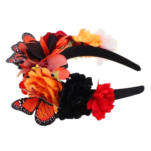 NIYANGLE Stirnband schmetterling kopfschmuck Schmetterlingsblumenkrone Schmetterlingszubehör Schmetterling Kostümzubehör für Damen Schmetterlings-Kostümzubehör Polyester NIYANGLE Stirnband schmetterling kopfschmuck Schmetterlingsblumenkrone Schmetterlingszubehör Schmetterling Kostümzubehör für Damen Schmetterlings-Kostümzubehör Polyester von NIYANGLE