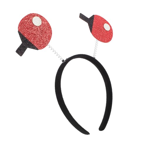 NIYANGLE Tischtennis Stirnband Sportparty Wiederverwendbares Kopfschmuck für Events für Fotografie Tanz und Partys Hält Lange und Sorgt für Aufsehen NIYANGLE Tischtennis Stirnband Sportparty Wiederverwendbares Kopfschmuck für Events für Fotografie Tanz und Partys Hält Lange und Sorgt für Aufsehen von NIYANGLE