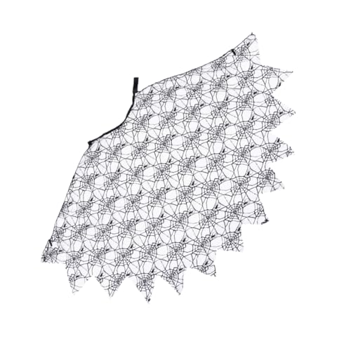 NIYANGLE Umhang aus Spinnennetz für halloween umhang halloween costume clothes fashing costume Kostüm Kap kleidung Spinnennetzmantel Cosplay-Mantel Polyester Black NIYANGLE Umhang aus Spinnennetz für halloween umhang halloween costume clothes fashing costume Kostüm Kap kleidung Spinnennetzmantel Cosplay-Mantel Polyester Black von NIYANGLE