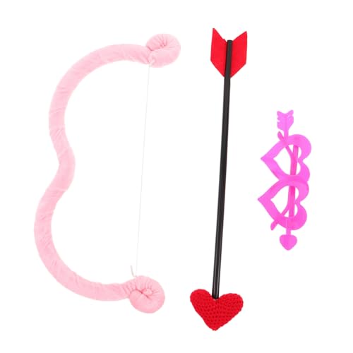 NIYANGLE Valentinstagspartydekoration -Kostümzubehör Valentinstag Bildrequisiten Valentinstag ausgefallenes Kostüm disfraz Zubehör für Rollenspiele -Dekor Plastik Rosa NIYANGLE Valentinstagspartydekoration -Kostümzubehör Valentinstag Bildrequisiten Valentinstag ausgefallenes Kostüm disfraz Zubehör für Rollenspiele -Dekor Plastik Rosa von NIYANGLE