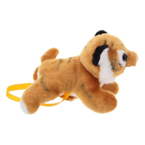 NIYANGLE Weiches Kleines Tiger Stofftier Stehender Plüsch Tiger zum Aufsetzen die Schulter Kuscheliges Dschungel Leicht Tragbar als Partydeko und für Jungen NIYANGLE Weiches Kleines Tiger Stofftier Stehender Plüsch Tiger zum Aufsetzen die Schulter Kuscheliges Dschungel Leicht Tragbar als Partydeko und für Jungen von NIYANGLE