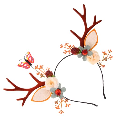 NIYANGLE Weihnachtlicher Rentier Haarreif Lustiger Kopfschmuck für Festlichkeiten Leicht und Langlebig für Weihnachtsfeiern Karneval und Kostüme NIYANGLE Weihnachtlicher Rentier Haarreif Lustiger Kopfschmuck für Festlichkeiten Leicht und Langlebig für Weihnachtsfeiern Karneval und Kostüme von NIYANGLE