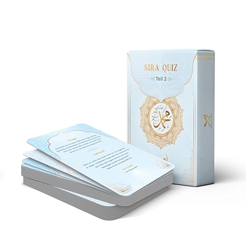 Islamisches Spiel Quizkarten Prophet Muhammed und Islam Geschenk Eid (Teil 2) - Deutsch von NIYYAH