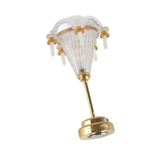 Miniaturkronleuchter für Puppenhaus -LED -Deckenleuchte 1/12 Mini -Lampe mit 5 LED -Kerzen Lebendige Dekorative Puppenhause -Deckenbeleuchtung Miniaturkronleuchter für Puppenhaus -LED -Deckenleuchte 1/12 Mini -Lampe mit 5 LED -Kerzen Lebendige Dekorative Puppenhause -Deckenbeleuchtung von NIZUUONE