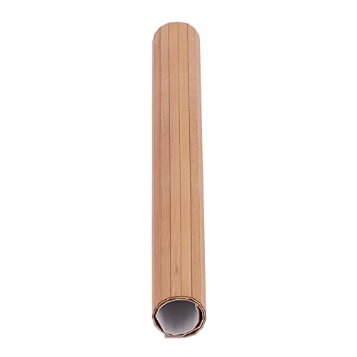 NIZUUONE 1:12 Dollhouse -Floorboard -Miniatur, Einfache Elegante Holzstreifenböden Dekoration Zubehör mit Kleber Unterstützung für Miniaturpuppenhäuser Geeignet von NIZUUONE