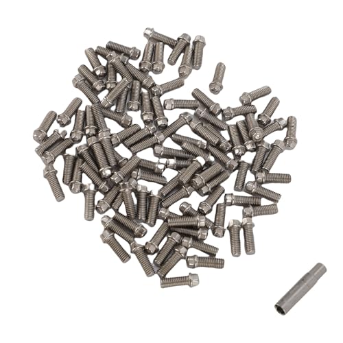 NIZUUONE 100pcs RC -Auto M3 Hexschrauben RC Modell M3 Hex Bolzen RC Spielzeug Hex Schraube Set Legierung Außenleuchter mit für Modellherstellung -Projekte NIZUUONE 100pcs RC -Auto M3 Hexschrauben RC Modell M3 Hex Bolzen RC Spielzeug Hex Schraube Set Legierung Außenleuchter mit für Modellherstellung -Projekte von NIZUUONE