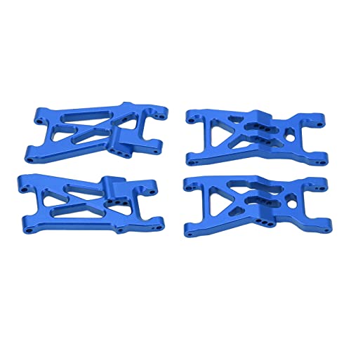 NIZUUONE Aluminiumlegierung RC Vorder- und Hinterradaufhängungsarm-Set RC-Schwingarm-Set für LOSI 1 10 22S 2WD RC-Autos (Blue) von NIZUUONE