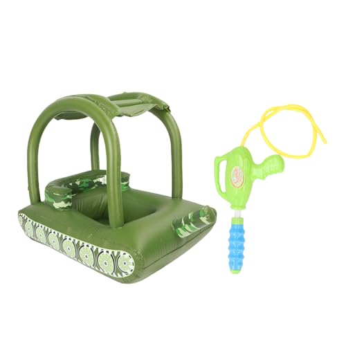 NIZUUONE Aufblasbarer Autopool Schwimmen mit Wassersprung, Spielzeug für Kinder Erwachsene Sommerpool Party Strand Wasserspiel NIZUUONE Aufblasbarer Autopool Schwimmen mit Wassersprung, Spielzeug für Kinder Erwachsene Sommerpool Party Strand Wasserspiel von NIZUUONE