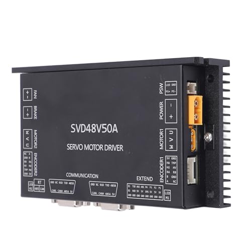 NIZUUONE Bürstenloser Motor Controller BLDC -Treiber -Controller SVD Serie 50 Version mit RS232 RS485 Dose Schnittstellen für 800 W Motoren NIZUUONE Bürstenloser Motor Controller BLDC -Treiber -Controller SVD Serie 50 Version mit RS232 RS485 Dose Schnittstellen für 800 W Motoren von NIZUUONE