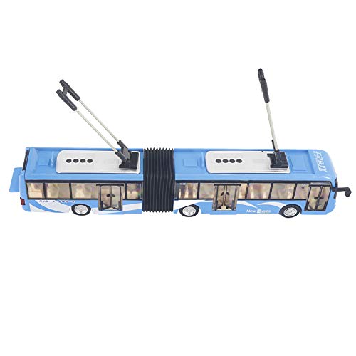 NIZUUONE CS0133 Electronic City Bus Light Car Educational Toy für Verkehrsgeschenke Sets Set von Mehr Als 6 (White) von NIZUUONE