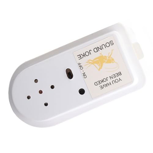 NIZUUONE Clear Chirping Crickets Toy, Kompakte Größe, Interessantes für, Off Back Adhesive Sticker Streichspielzeug (weiß (White) von NIZUUONE
