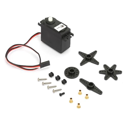 NIZUUONE DS04-NFC DC-Getriebemotor für RC-Roboter, Robuste und Leichte 360 Grad Kontinuierliche Rotationsservo-Motor für Modellflugzeuge und Autos NIZUUONE DS04-NFC DC-Getriebemotor für RC-Roboter, Robuste und Leichte 360 Grad Kontinuierliche Rotationsservo-Motor für Modellflugzeuge und Autos von NIZUUONE