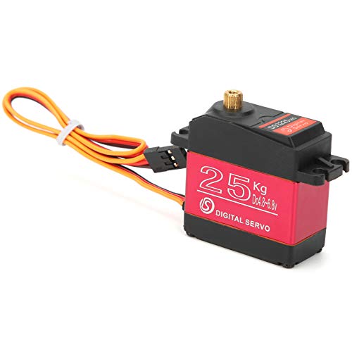 NIZUUONE DS3225MG 25 Kg Wasserdichtes Digitales Servo mit Hohem Drehmoment für 1 8 1 10 1 12 RC-Car NIZUUONE DS3225MG 25 Kg Wasserdichtes Digitales Servo mit Hohem Drehmoment für 1 8 1 10 1 12 RC-Car von NIZUUONE