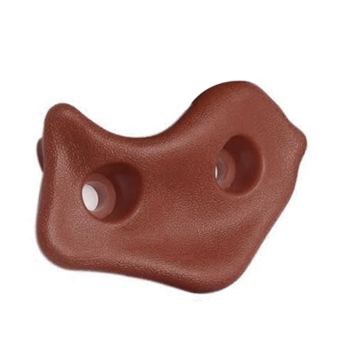 NIZUUONE Großer Klemmen -Off -Wandgriff Bequem Komfortable Ergonomische Design Karotte mit Erwachsenen Kindern Außerhalb von Erwachsenen (Brown) von NIZUUONE