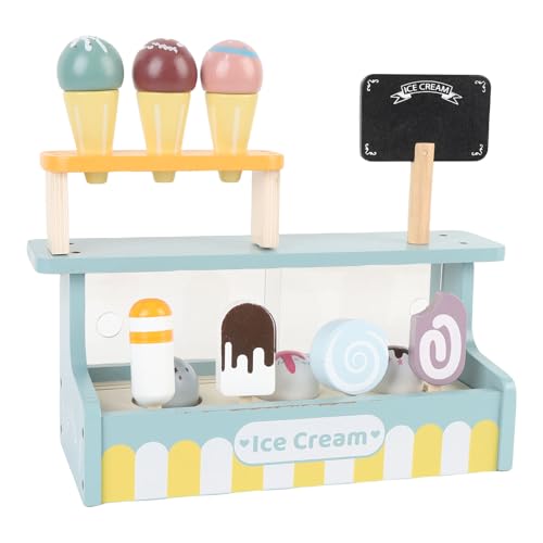 NIZUUONE Hölzerne Eisspielzeug Buchenholz Trep Play Set mit 10.43in -Simulationschalter für Im Vorschulklassenzimmer Rollenspiele Spielaktivitäten NIZUUONE Hölzerne Eisspielzeug Buchenholz Trep Play Set mit 10.43in -Simulationschalter für Im Vorschulklassenzimmer Rollenspiele Spielaktivitäten von NIZUUONE