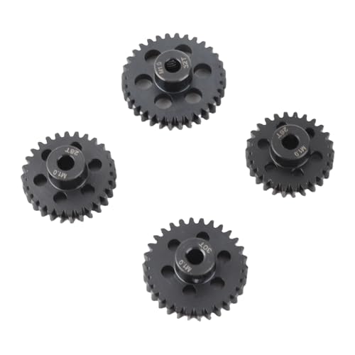 NIZUUONE Hoher Genauigkeit RC -Motorritzelgetriebe 1/8 RC -Autos, Premium Material Metal Motor Zahnrad für Auto Enthusiasten von NIZUUONE