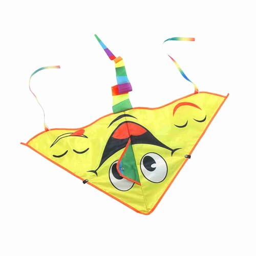 NIZUUONE Kite Kite Cartoon mit Lächeln Muster Tragbarer Langlebiger Stoff Drachen für Outdoor Play Beach Familie Spaß NIZUUONE Kite Kite Cartoon mit Lächeln Muster Tragbarer Langlebiger Stoff Drachen für Outdoor Play Beach Familie Spaß von NIZUUONE