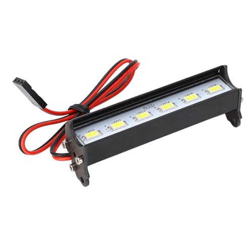 NIZUUONE LED RC LED -Bar -Kit in der Aluminiumliga mit Hoher Helligkeit Weiße Licht Hohe Helligkeit für das RCAT Autodach für Redcat für SCX10 NIZUUONE LED RC LED -Bar -Kit in der Aluminiumliga mit Hoher Helligkeit Weiße Licht Hohe Helligkeit für das RCAT Autodach für Redcat für SCX10 von NIZUUONE