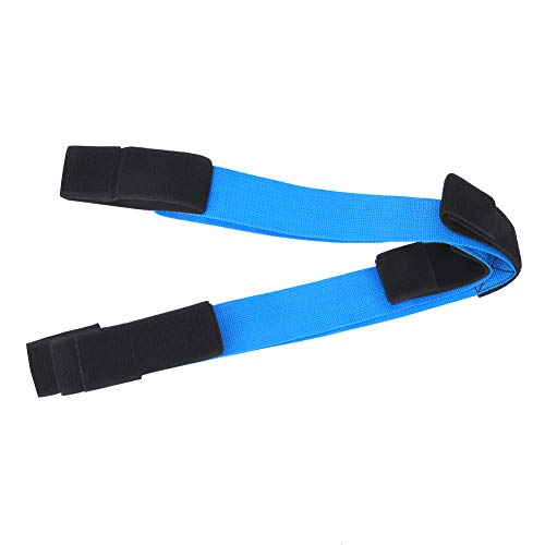 NIZUUONE Legged Race Bands Elastic Tie -Seil für 3 oder 5 Spieler Verstellbare Knöchelgurte für Staffel Race Carnival Field Day Hinterhof Party -Teamgebäude mit Reißverschlusslagertasche (EIN Satz von NIZUUONE