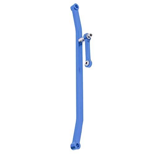 NIZUUONE Lenkgestängestangen-Set aus Aluminiumlegierung, Hochfestes RC-Car-Zubehör für LOSI LMT SOLID AXLE (Blue) von NIZUUONE