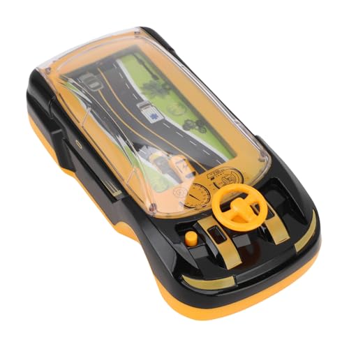 NIZUUONE Lenkradspielzeug für Kids Adventure Car Lenkradspielzeug Interaktive Rennspielkonsole mit Eltern-Kind-Bindung Tragbares Design für Alter 3+ Jahre Alt (Black) von NIZUUONE