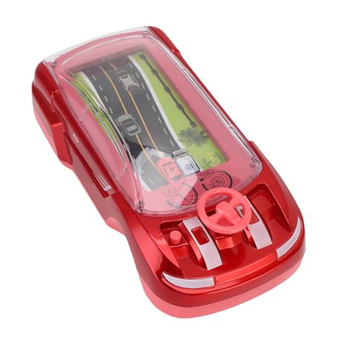 NIZUUONE Lenkradspielzeug für Kids Adventure Car Lenkradspielzeug Interaktive Rennspielkonsole mit Eltern-Kind-Bindung Tragbares Design für Alter 3+ Jahre Alt (Rot) von NIZUUONE