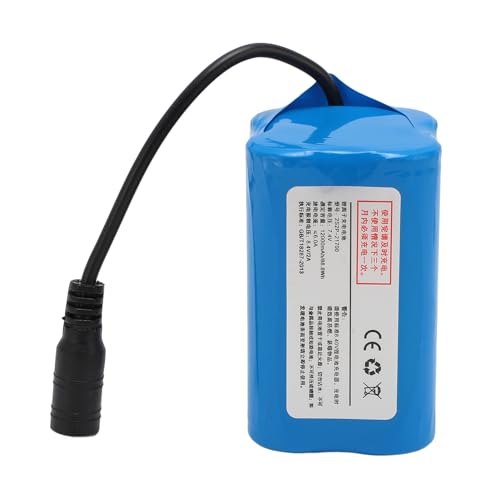 NIZUUONE Lithiumbatterie 12000 MAh 7,4 V für Nistboote, Wiederaufladbare Batterie für das Fischerboot mit Einer Großen Leistung für Abseits NIZUUONE Lithiumbatterie 12000 MAh 7,4 V für Nistboote, Wiederaufladbare Batterie für das Fischerboot mit Einer Großen Leistung für Abseits von NIZUUONE