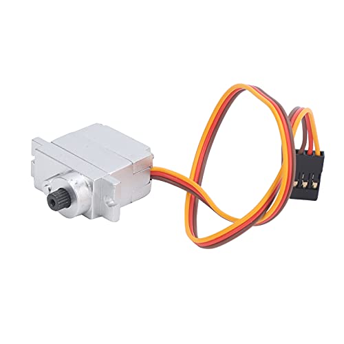 NIZUUONE Metal Gear Servo Hochpräzise Alle Metallservo für WPL B1/C1/Q60/Mn 99 RC -Auto, Starkes und Langlebiges RC -Zubehör von NIZUUONE