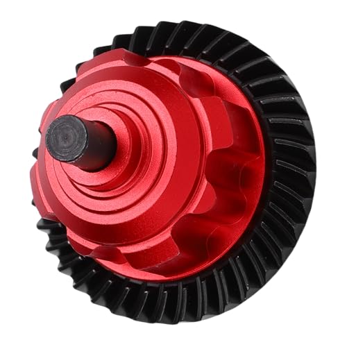 NIZUUONE RC -Autodifferential -Zahnrad -Ersatz -Diff -Ausrüstungs -Kit für 1/10 Maxx Schrägstrich mit Premium -CR -Stahl -Härtezuverlässigkeit (Rot) von NIZUUONE