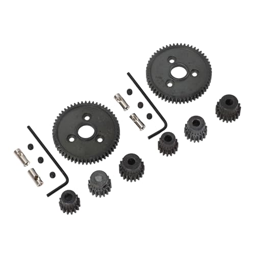 NIZUUONE RC Metall Steel 54T 32p Spur Sweet Set mit 15T 19T 19T -Pignonen für Schrägstrich 4x4 VXL Rallye für Gestempelte Teile und UPEDE -Teile NIZUUONE RC Metall Steel 54T 32p Spur Sweet Set mit 15T 19T 19T -Pignonen für Schrägstrich 4x4 VXL Rallye für Gestempelte Teile und UPEDE -Teile von NIZUUONE