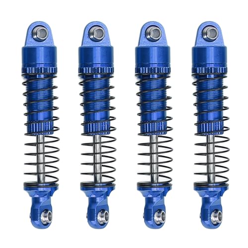 NIZUUONE Schocchocchio Bindet Aluminium RC Alta Alto Am UP -to -The Booting der Anwendungsanwendung für Libysche Reiten, 4 PCs RC Rosyping Smoper für Autoenthusiasten (Blue) von NIZUUONE