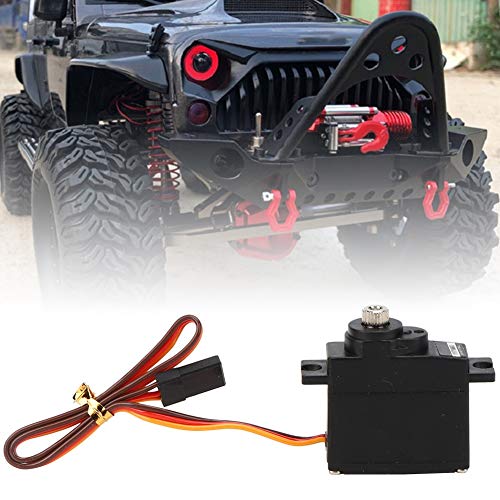 NIZUUONE Schwarz JX PDI1171MG 17g Metal Gear Core Motor Servo Upgrade Teile RC Modelle Hochpräzise Digital Servo Schwarz (Black) von NIZUUONE