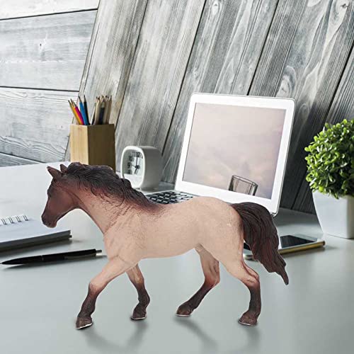 NIZUUONE Solid Plastic Horse Model Spielzeug Lebensechter Bildungsunterhaltung für , Partygeschenke und Kunsthandwerk (#2) von NIZUUONE