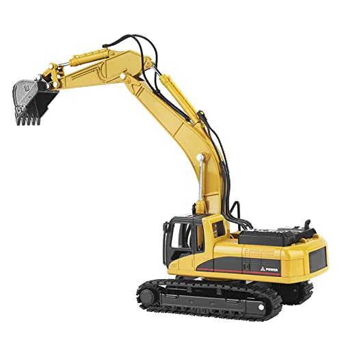 NIZUUONE Spielzeugmodell für Excavator mit Hochsimulierender Legierung, Ideal Zur Verbesserung der Manuellen Augenkoordination und Zur Ermutigung von Interessen Im Zusammenhang mit den Kindern für von NIZUUONE