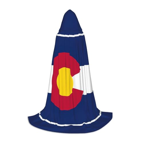 NImongt Colorado State Flag Print Teens Kids And Adults Hooded Cloak Wizard Gothic Robe Carnival Halloween Cosplay NImongt Colorado State Flag Print Teens Kids And Adults Hooded Cloak Wizard Gothic Robe Carnival Halloween Cosplay von NImongt