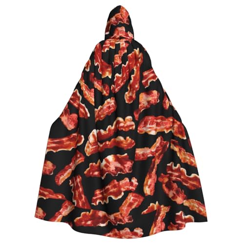 NImongt Halloween-Kapuzenumhang mit Speckmuster, bequem, für Erwachsene, volle Länge, für mittelalterliche Cosplay-Kostüme von NImongt